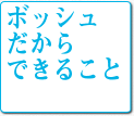 ボッシュだからできること